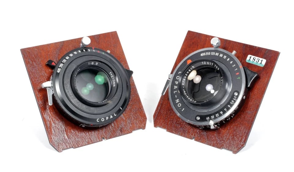 Tachihara 4X5 field camera W/ 150mm + 210mm Lenses + Holders +